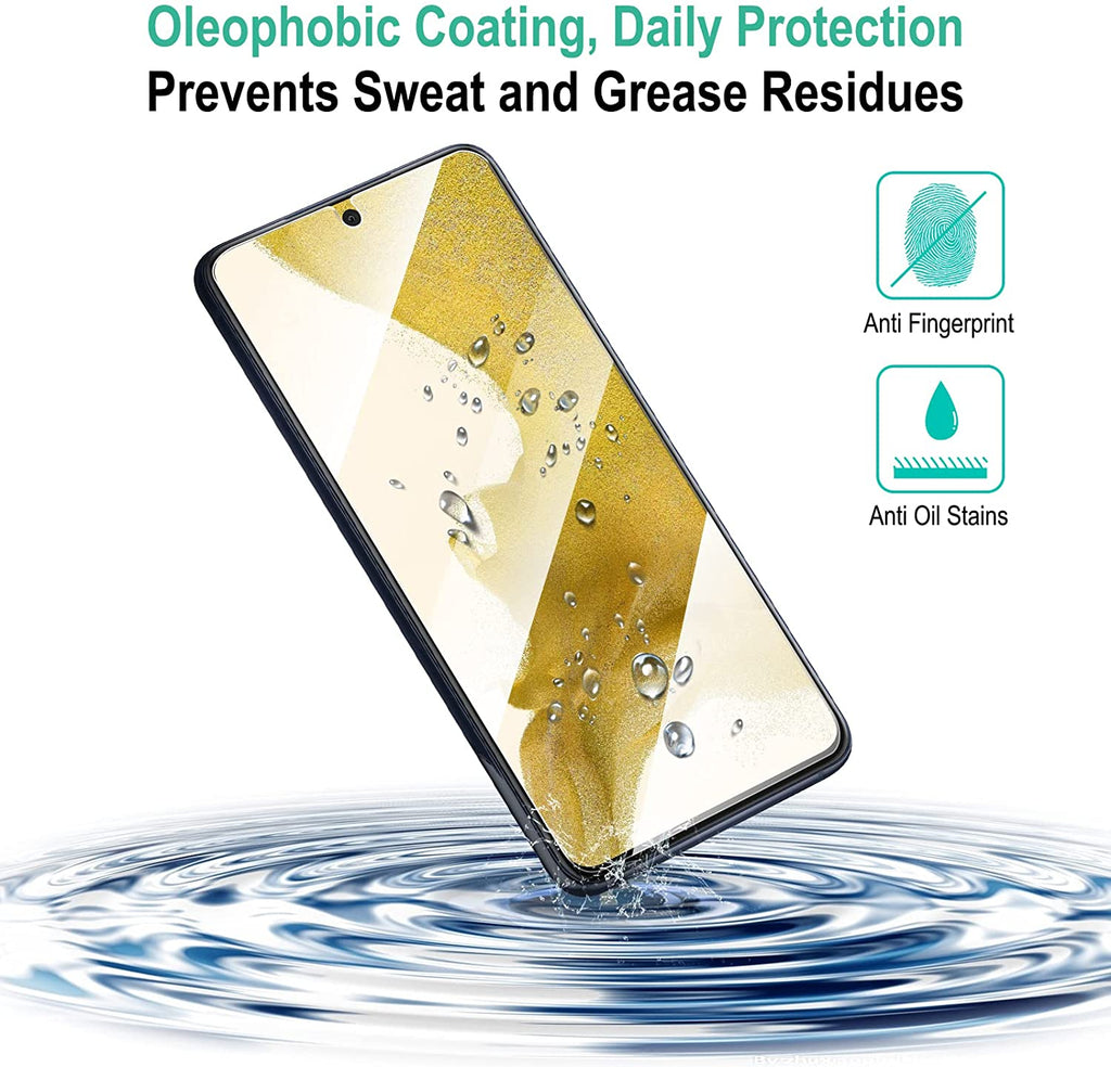 SAHARA - ZeroDamage Tempered Glass Screen Protector (2-Pack) - Samsung Galaxy S22 Plus