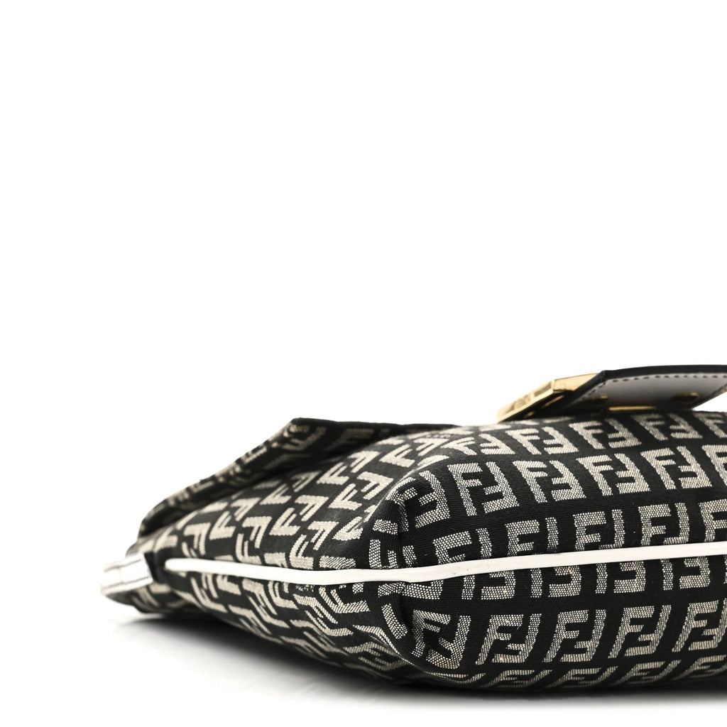 Zucchino Tube Messenger Bag Black White