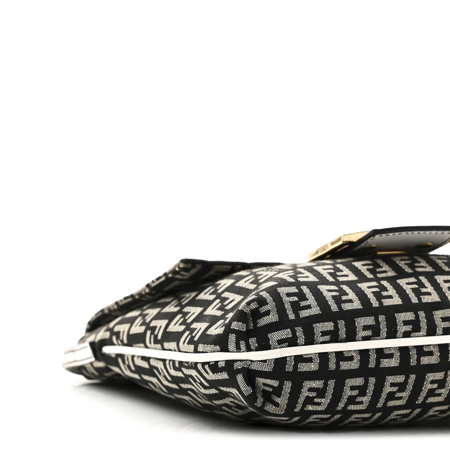 Zucchino Tube Messenger Bag Black White