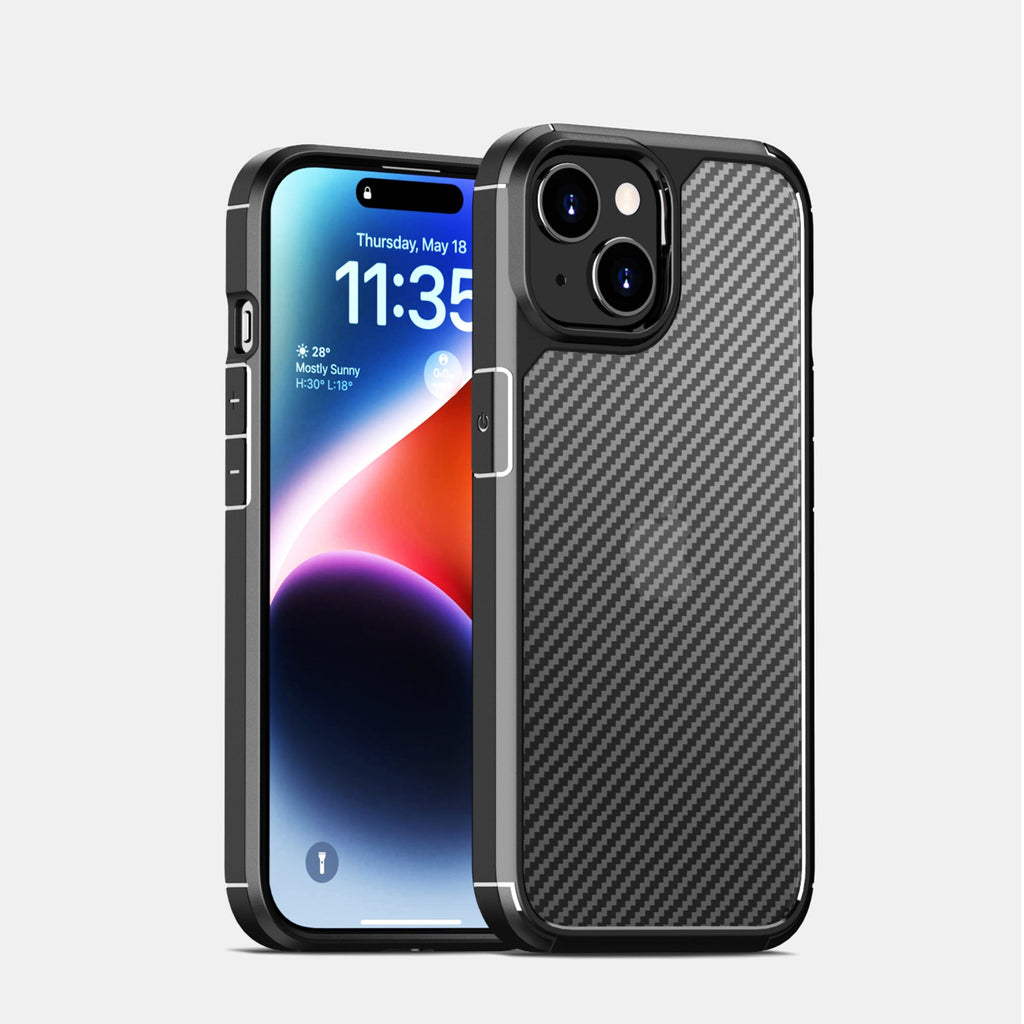 SAHARA - Venture Series Carbon-Fiber Style Case - iPhone 15 Plus