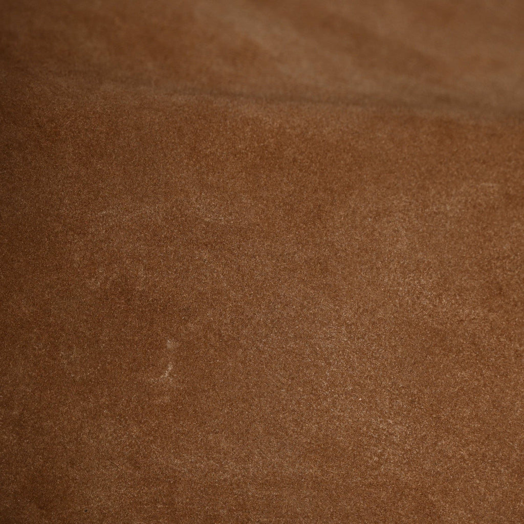Shiny Calfskin Medium Panta Flamenco Knot Bag Vintage Brown