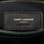 Calfskin Y Quilted Monogram Toy Loulou Crossbody Bag Deep Green