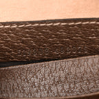 GG Supreme Monogram Ophidia Belted iPhone Case 85 34 Dark Brown
