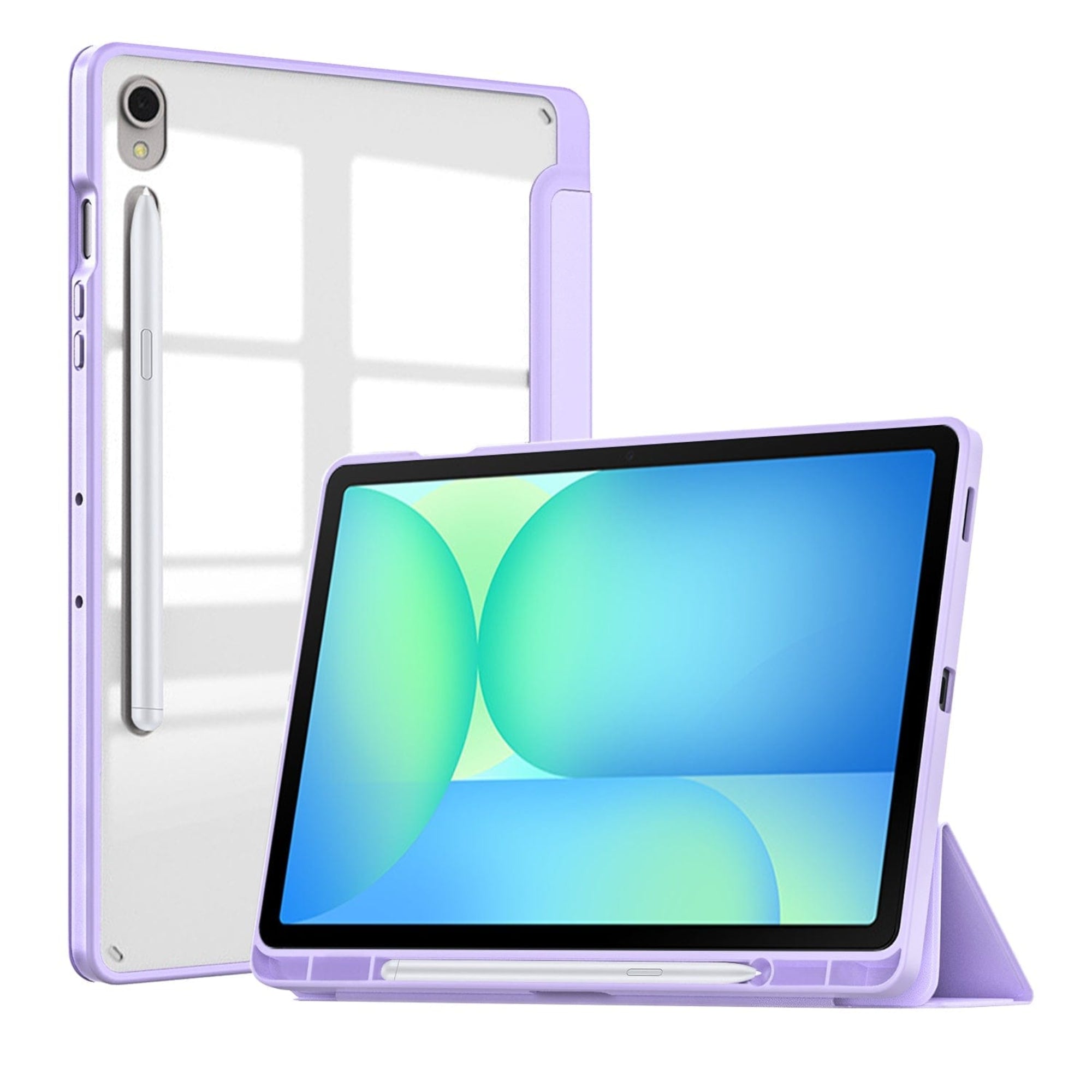 SAHARA - Venture Series Folio Case for Samsung Galaxy Tab S10 FE - Purple Orchid