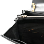 Calfskin Matelasse GG Marmont Chain Wallet Black