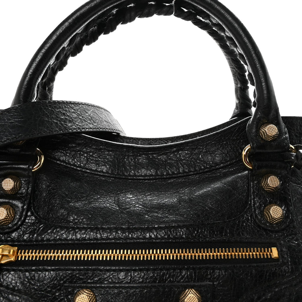 Agneau Giant 12 Gold Hardware City Black