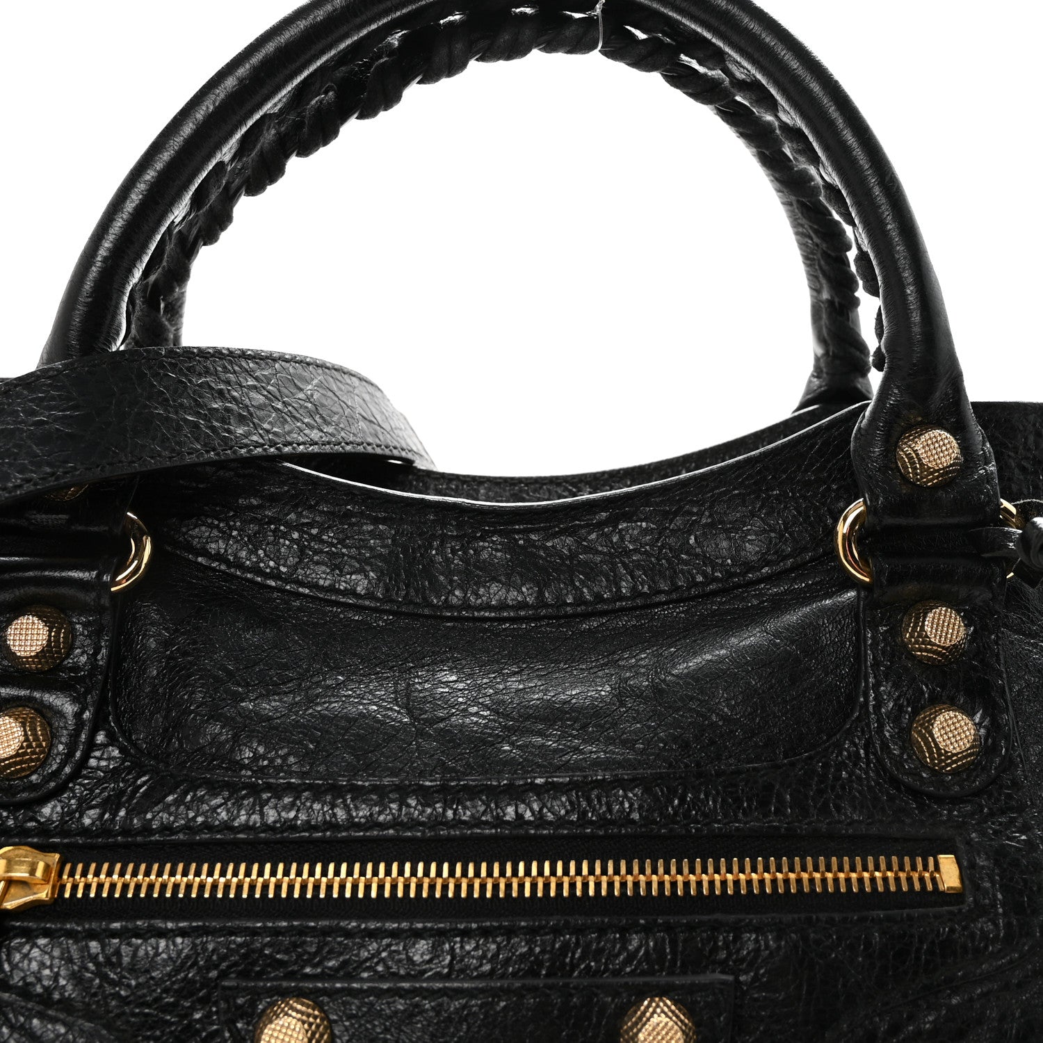 Agneau Giant 12 Gold Hardware City Black