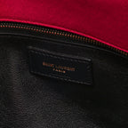 Satin Quilted Sade Puffer Envelope Clutch Bubblegum