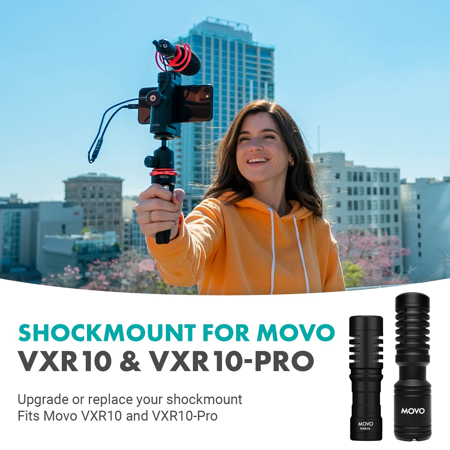 Movo SMVXR10RY Shockmount for VXR10 &VXR10-Pro