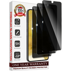 Entronix Anti-Spy Privacy Screen Protector Compatible with Galaxy Note 20 - 3-Piece Combo