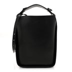 Calfskin Logo XS Tool 2.0 North-South Tote Black