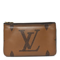 Reverse Monogram Giant Double Zip Pochette