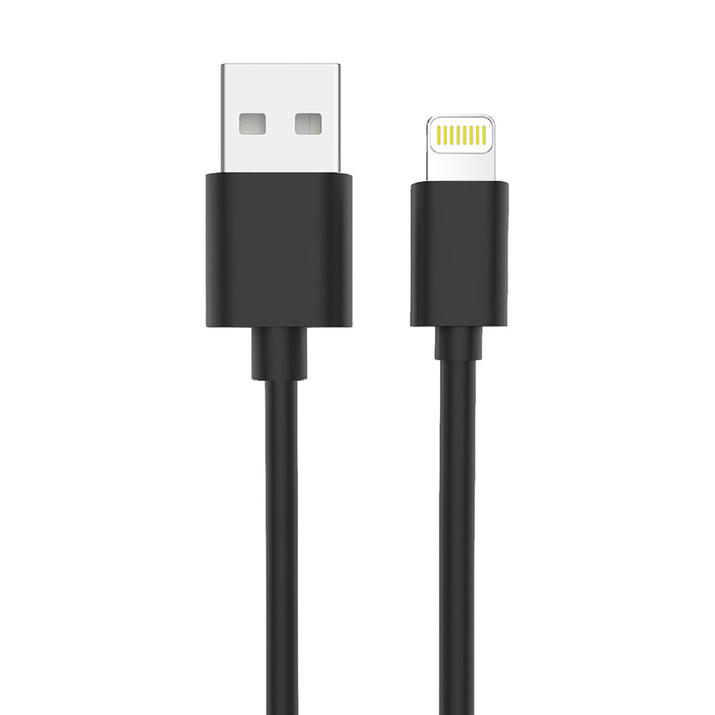 Reiko 8 Pin Portable Car Charger With Built In 3 Ft Cable In Black