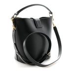 Smooth Calfskin Triomphe Small Louise Bag Black
