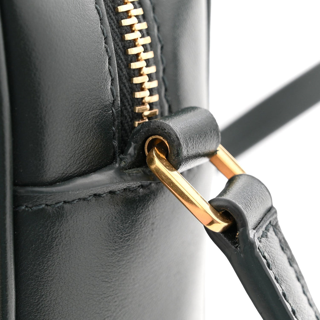 Calfskin Matelasse Monogram Lou Camera Bag Military Green