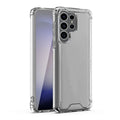 Reiko High Quality 2X Clean Pc And Tpu Bumper Case In Clear For Samsung Galaxy S23  Ultra