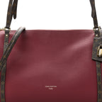 Calfskin Monogram Express MM Carmin Red