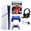 PS5 Slim with Madden NFL 25, Extra Controller & Accessories