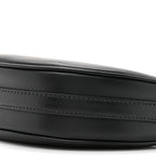 Soft Calfskin Mini Arque Shoulder Bag Black