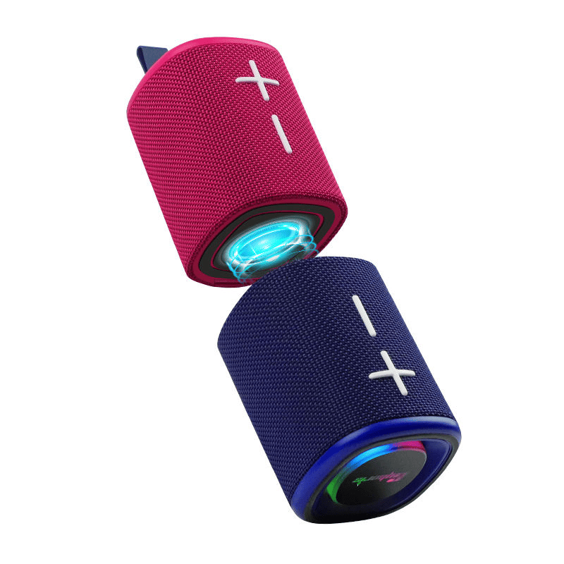 2 in 1 Magnetic Split Bluetooth Speaker, Color Blocking Waterproof Dual Splittable Portable Wireless Speaker 20W Loud Stereo Sound, Bluetooth V5.3, 24H Playtime, True Wireless Stereo
