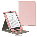 SAHARA - Indy Series Vertical Folio Case for Amazon Kindle Paperwhite (2024) and Colorsoft - Pink