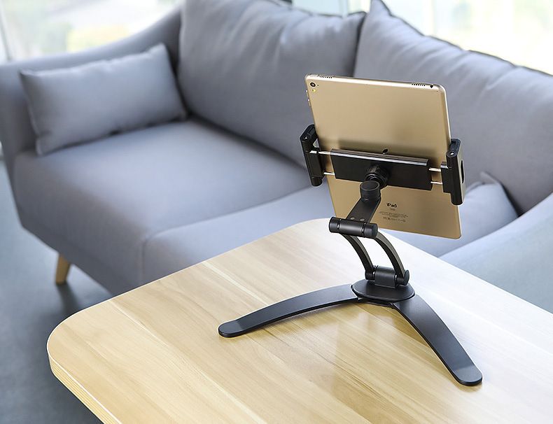Tablet Holder for Desk and Wall up to 12.9 inch