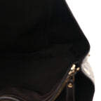 GG Plus Monogram Joy Vertical Tote Dark Brown