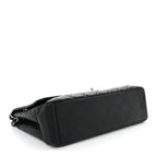 Caviar Maxi Single Flap Black