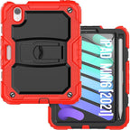SAHARA - Raider Series Heavy Duty Kickstand Case - Apple iPad mini (A17 Pro) and Apple iPad mini (6th Generation 2021)