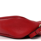 Pebbled Calfskin Small Soho Disco Bag Tabasco Red