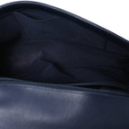 Lambskin Quilted New Medium Boy Flap Dark Navy Blue