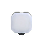 Full color RGB pocket fill light  version mini mobile phone live broadcast square fill light camera photography portable led light