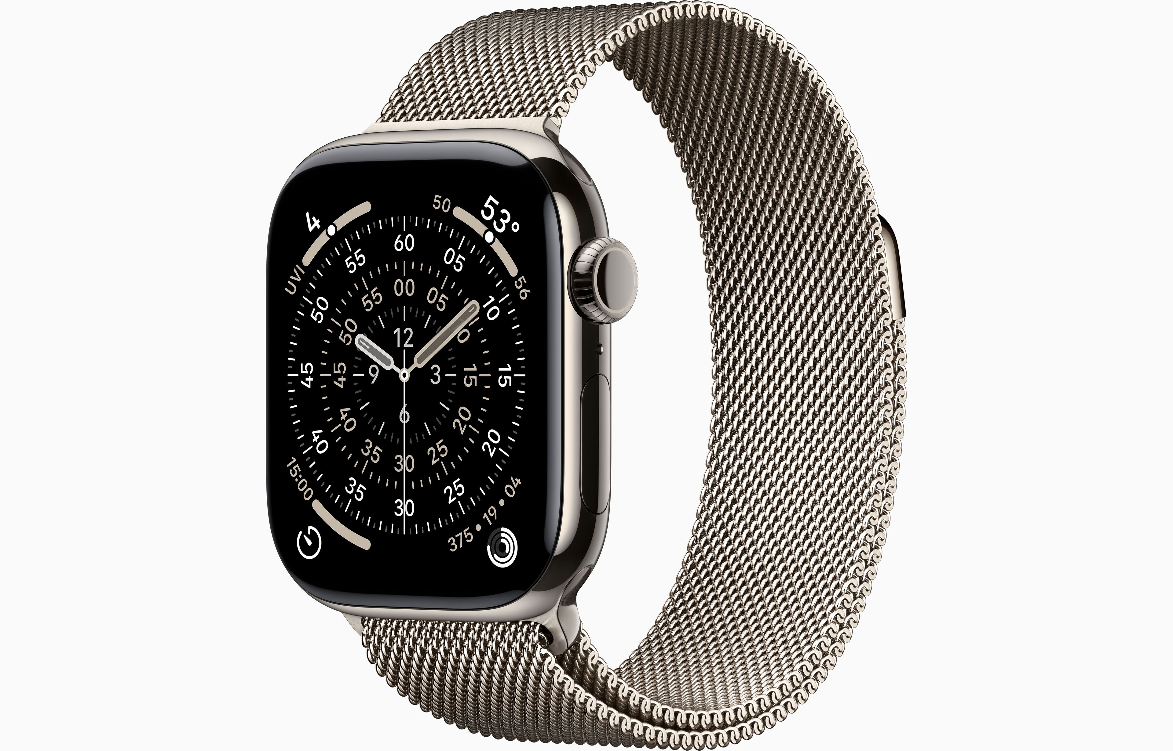 Apple Watch Series 11 GPS + Cellular 46mm Space Gray Aluminum Case with Black Sport Band