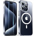 Entronix Bundle Compatible with iPhone 11 Pro - [Magnetic] Clear Case & 2 Clear Screen Protectors