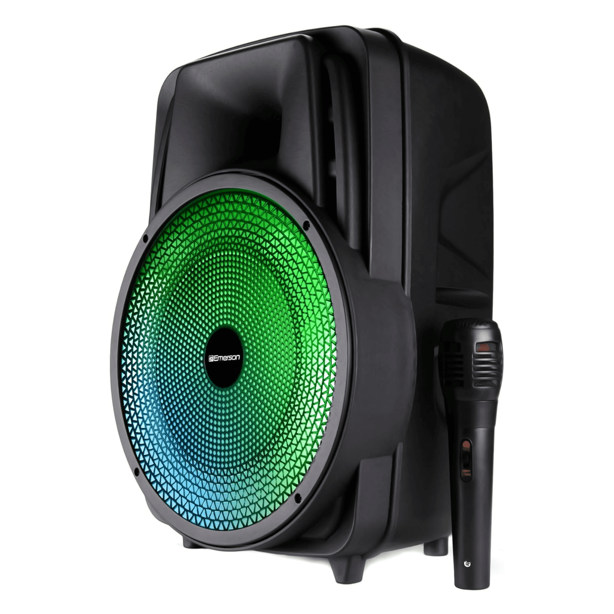 Portable 8" Bluetooth Party Speaker with Disco Light and Stand