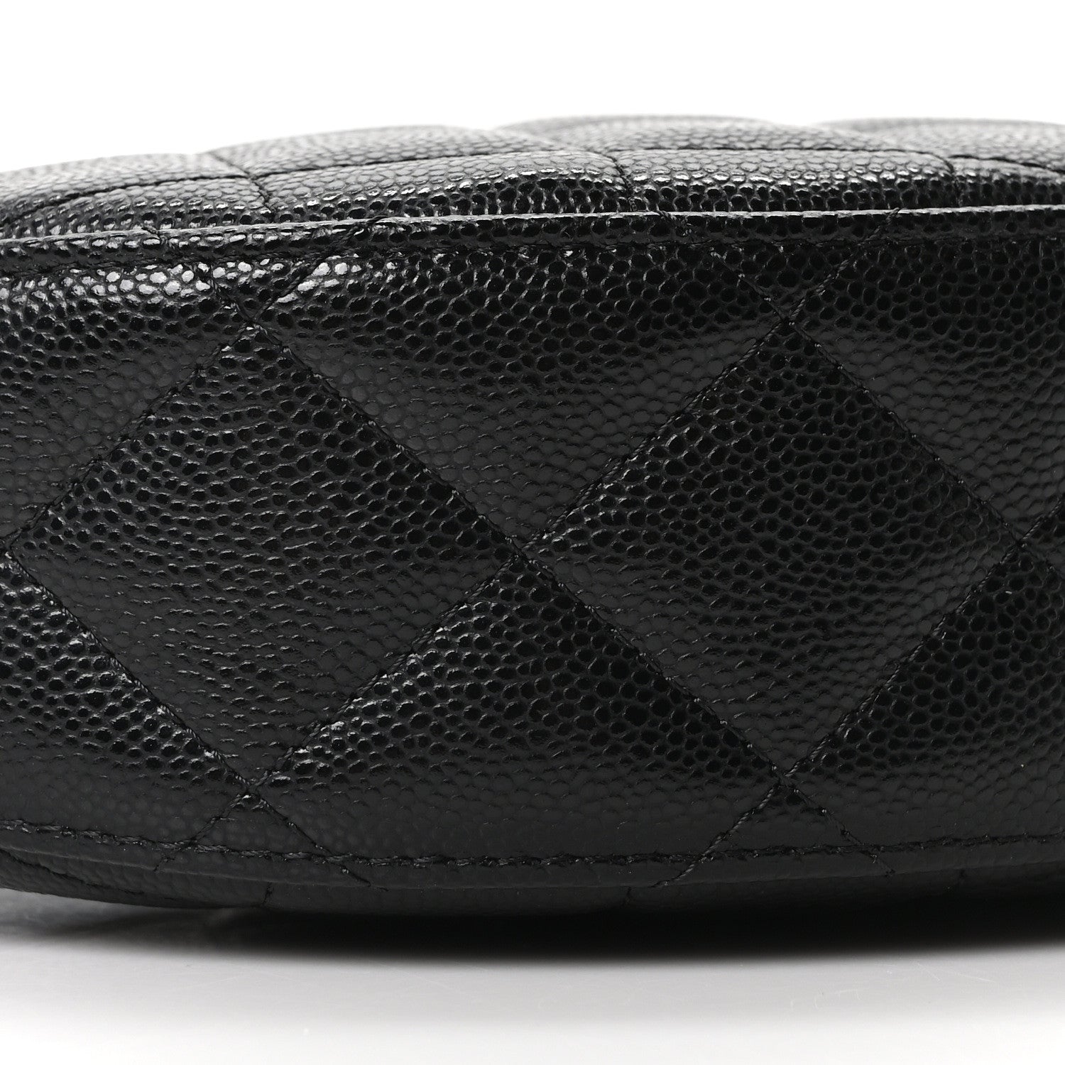 Caviar Quilted Other Shape With Chain Black