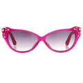 Agent Provocateur Sunglasses Cat Eye Pink with Steel and Grey