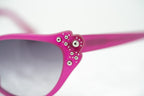 Agent Provocateur Sunglasses Cat Eye Pink with Steel and Grey