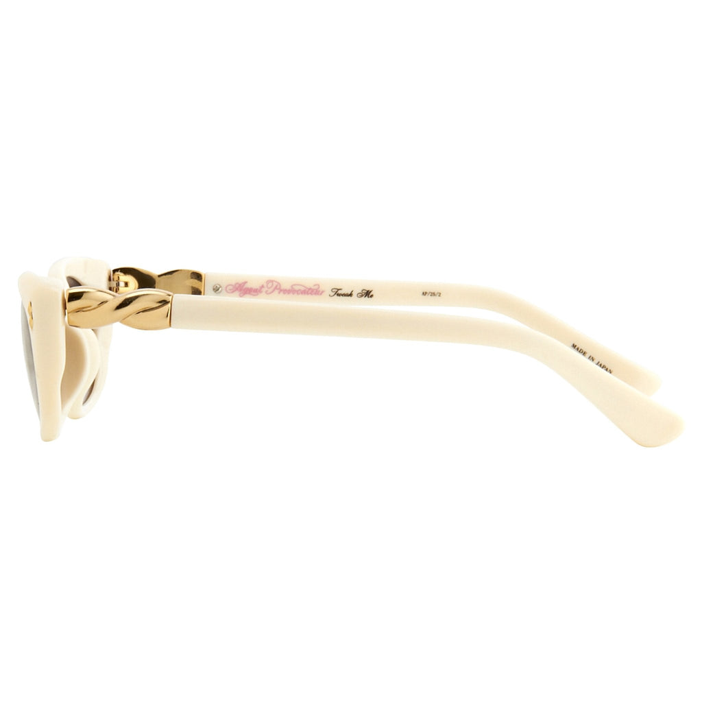 Agent Provocateur Sunglasses Rectangle White and Grey