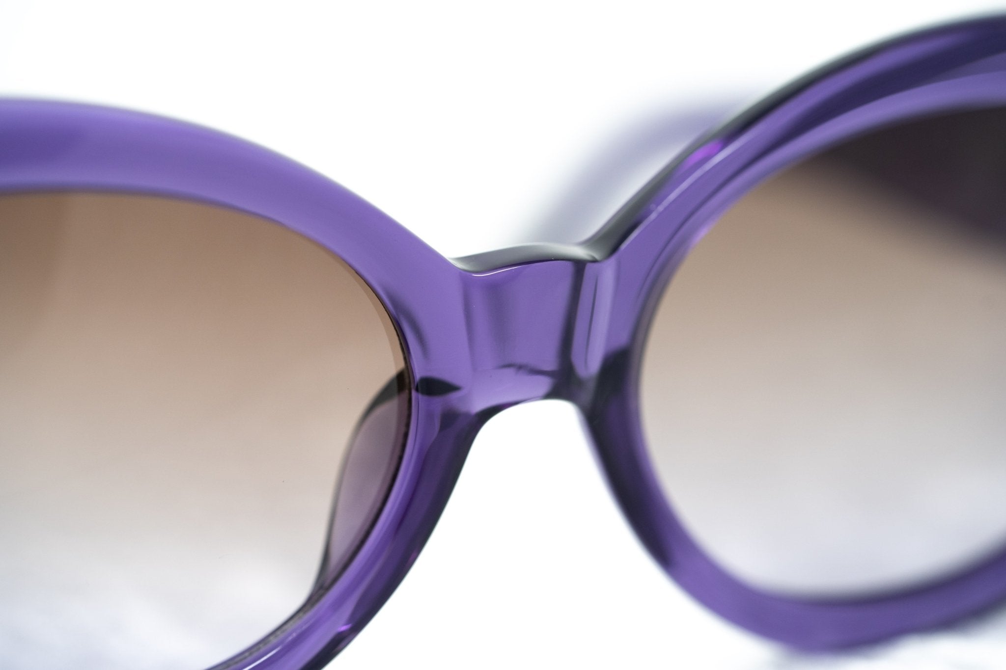 Agent Provocateur Sunglasses Round Purple and Brown