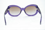 Agent Provocateur Sunglasses Round Purple and Brown