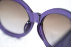Agent Provocateur Sunglasses Round Purple and Brown