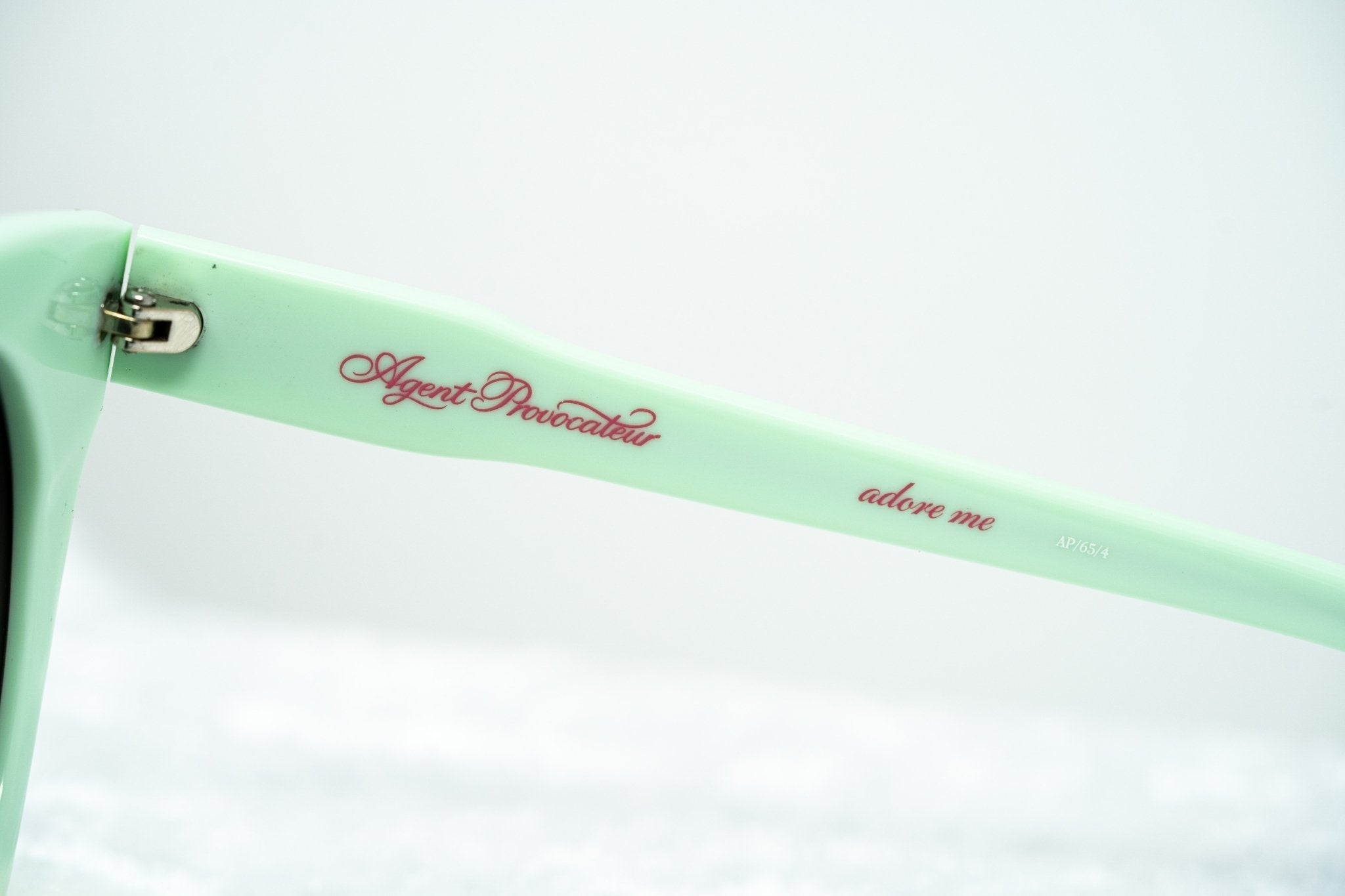 Agent Provocateur Sunglasses Round Cream/Green and Grey
