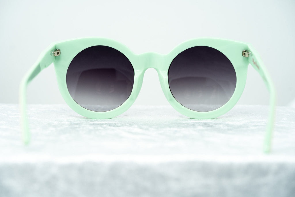 Agent Provocateur Sunglasses Round Cream/Green and Grey