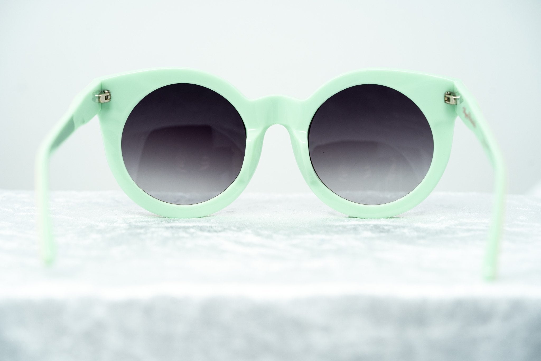 Agent Provocateur Sunglasses Round Cream/Green and Grey
