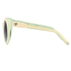 Agent Provocateur Sunglasses Round Cream/Green and Grey