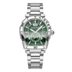 Aigner Trapani 42mm Green SS Men's Watch