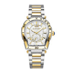 Aigner Trapani Men's Two-Tone Silver Yellow Gold Stainless Steel Watch