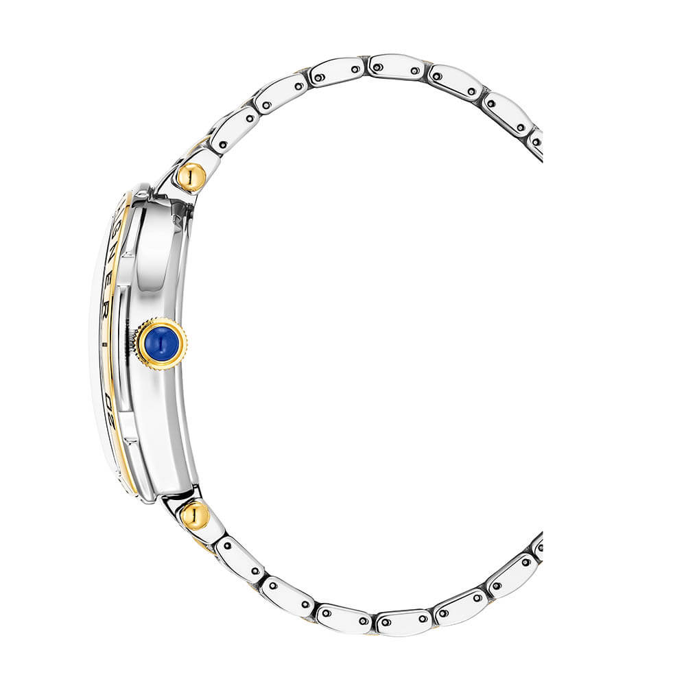Aigner Trapani Men's Two-Tone Silver Yellow Gold Stainless Steel Watch