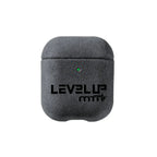 AirPods 1/2 Gen Alcantara Case - LEVEL UP MTA - Space Grey